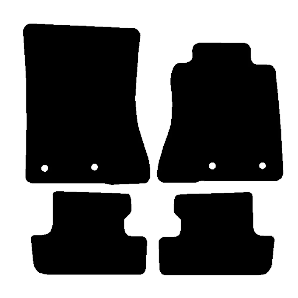 Ford Mustang 2015 to Current With fixing required in driver and passenger Car Mats