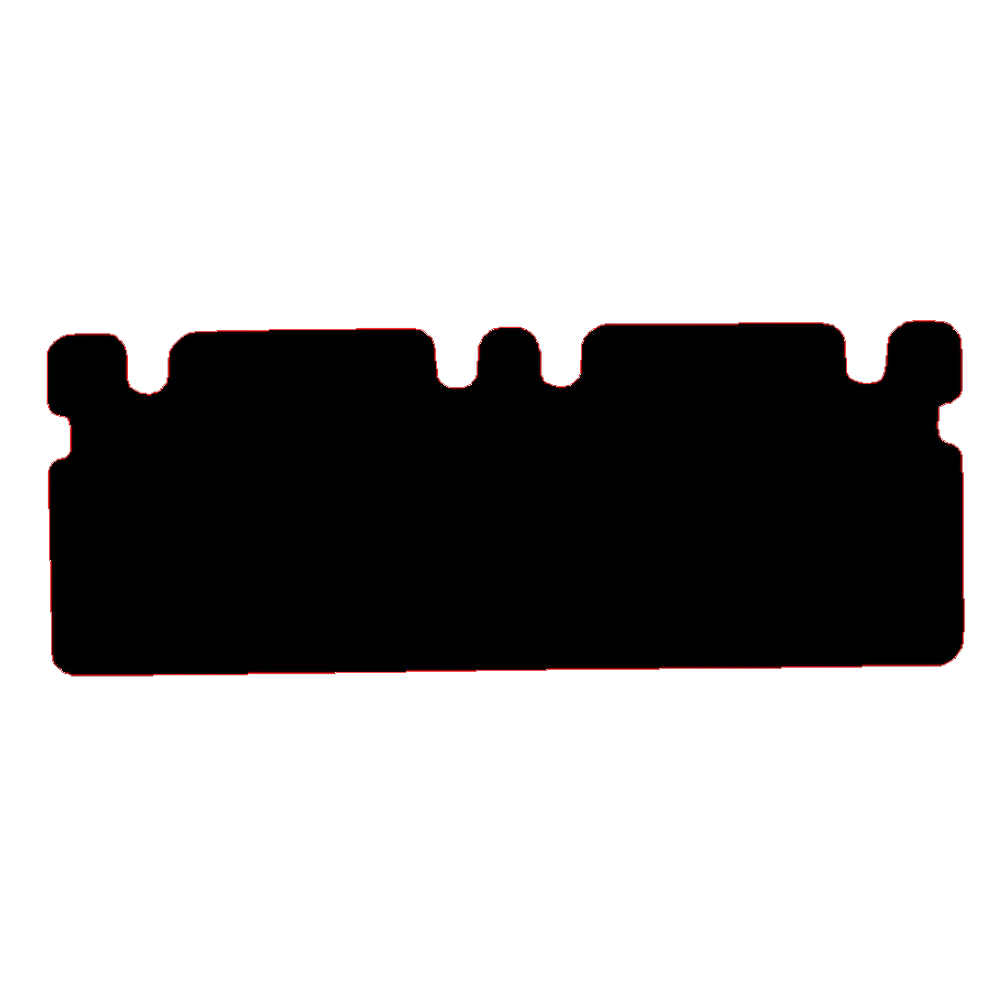 Ford Tourneo 2016 to 2018 Boot mat when 7 seats