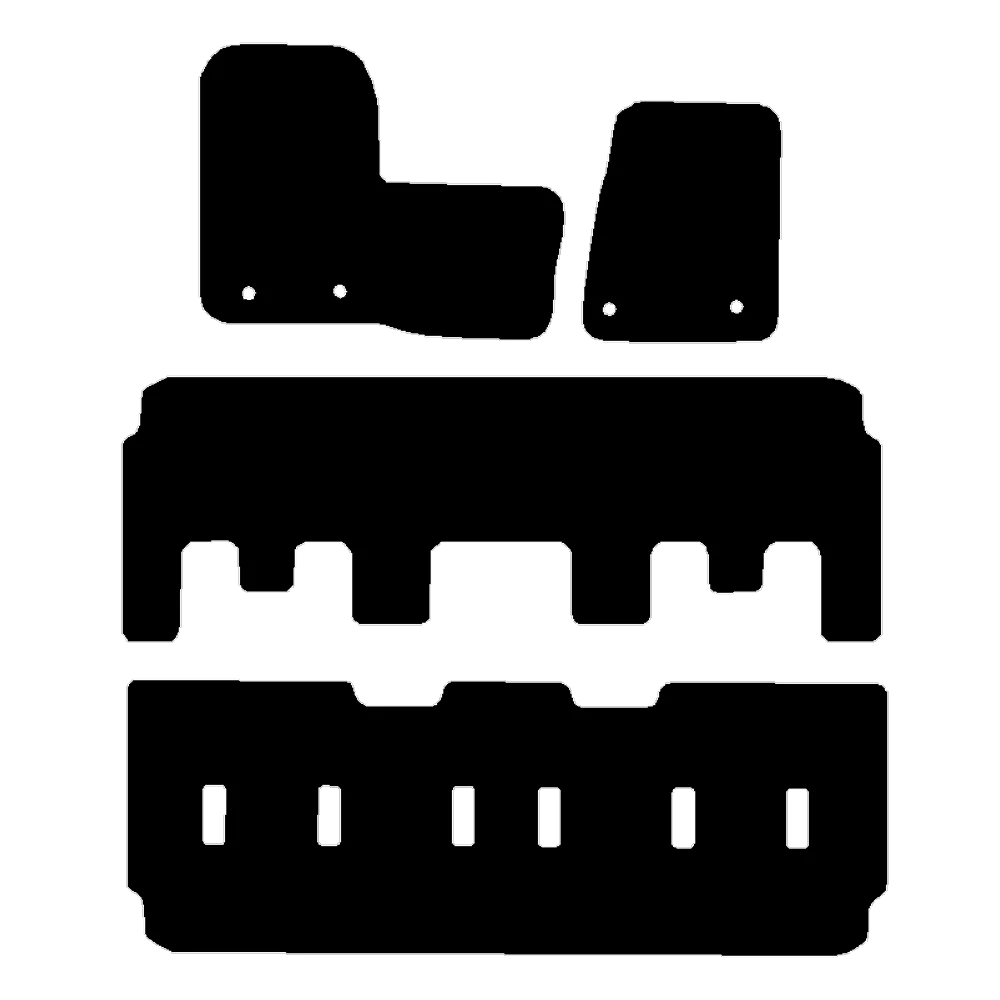 Ford Tourneo 2019 to 2023 Custom Minibus Manual L1 SWB Van Mats full set Car Mats