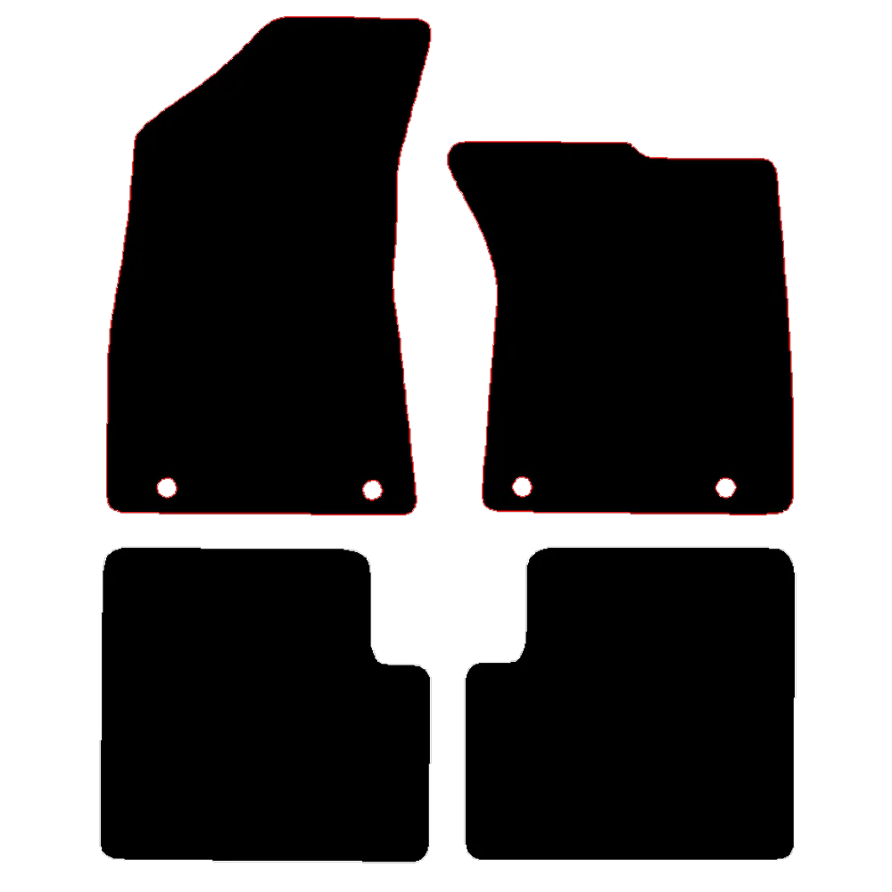 MG ZS 2022 to 2024 Manual (29.2cm driver clip spacing) Car Mats