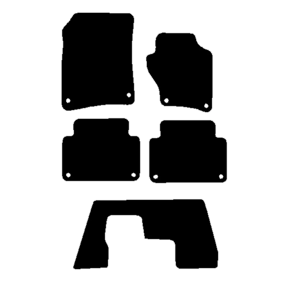 Audi Q7 2006 to 2015 4L 7 Seater Car Mats