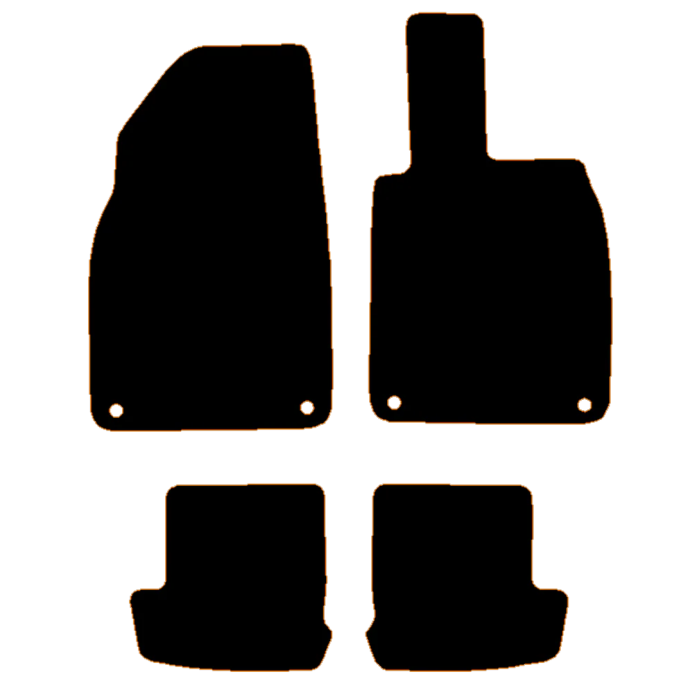 Porsche 911 2017 to Current 3.0 Carrera 4S 2017 4WD model Car Mats