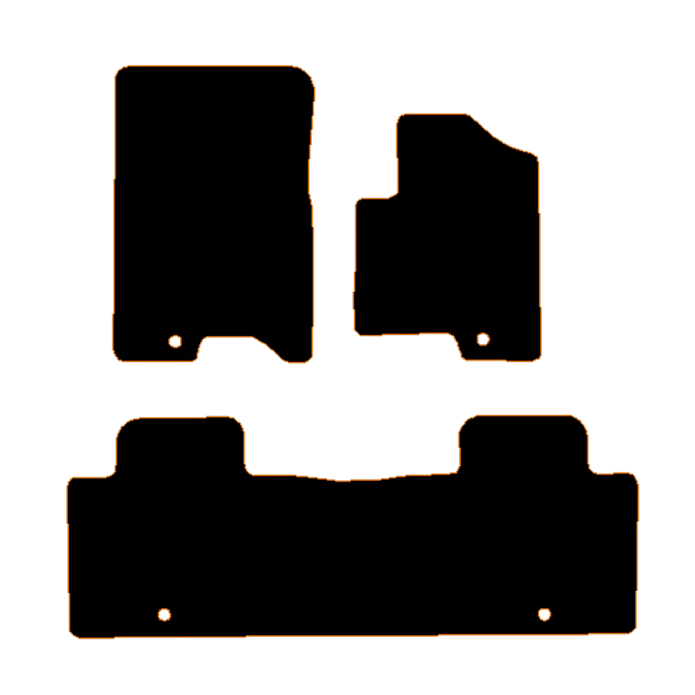 SsangYong Rexton 2017 to Current MK3 Car Mats