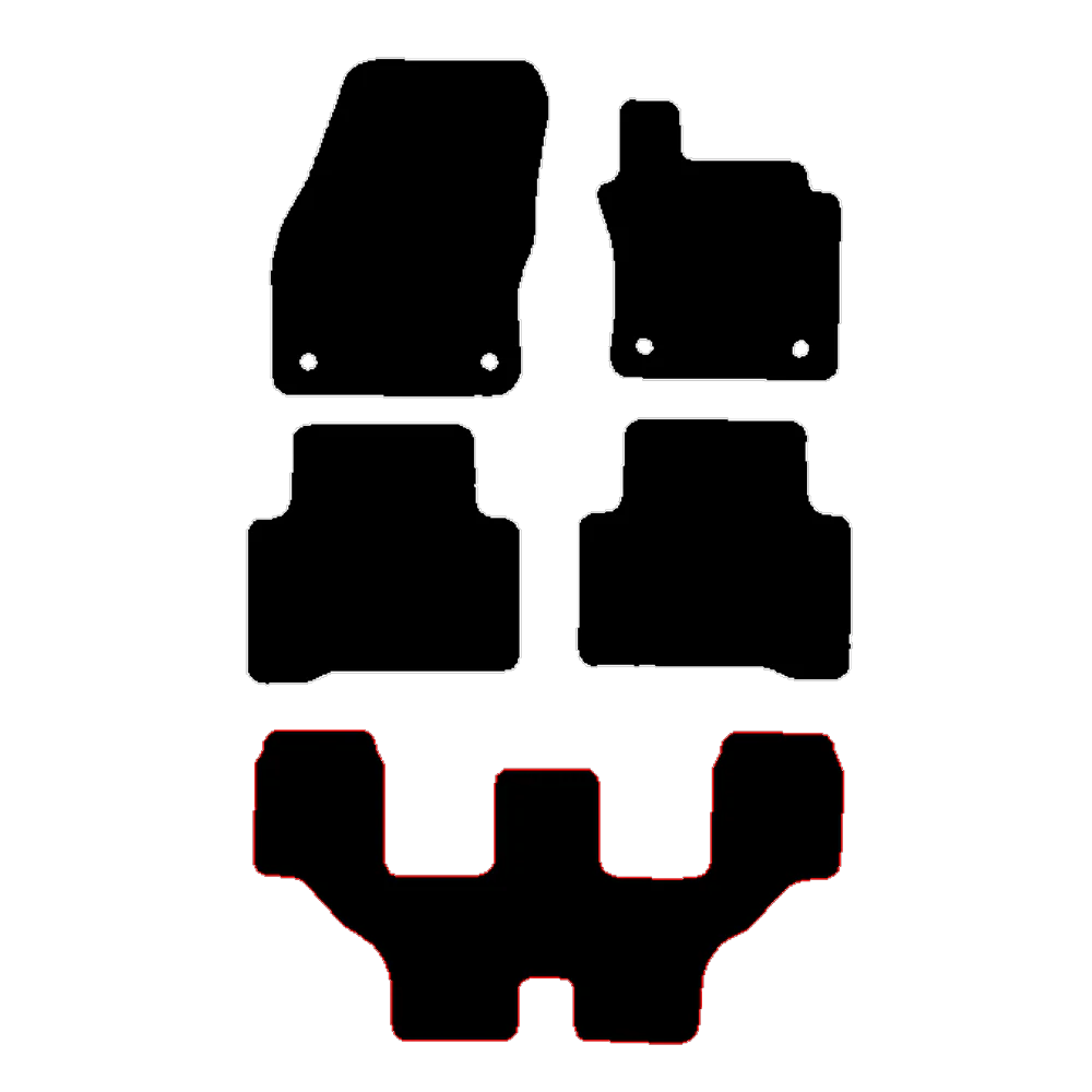 Volkswagen Touran 2016 to Current 7 Seater Car Mats